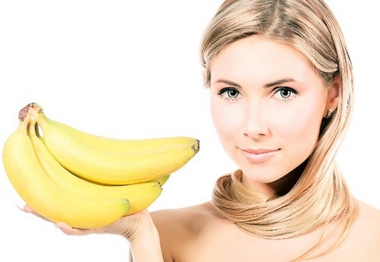 Банан - питательное средство для волос