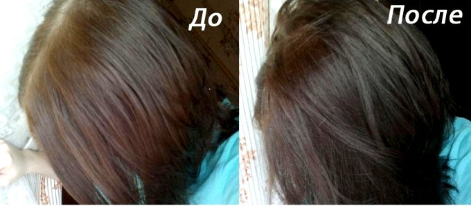 Окрашивание волос тоником фото до и после